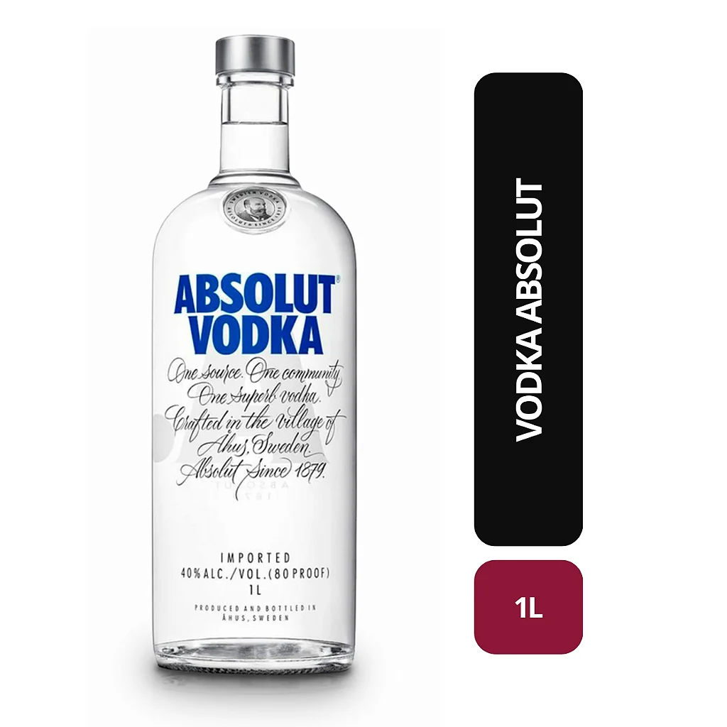Vodka Absolut 1LT - 20000