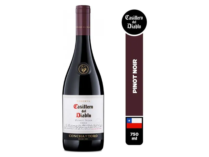 Wine Casillero Del Diablo Pinot Noir 750ml -12500