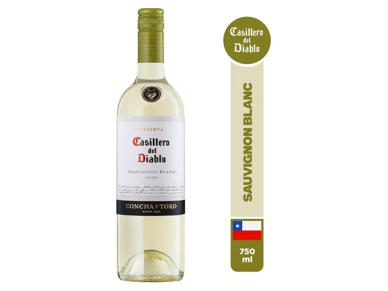 Wine Casillero Del Diablo Sauvignon Blanc 750ml  - 12500