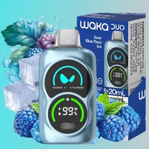 Waka Vape Sour Blueberry - 12000