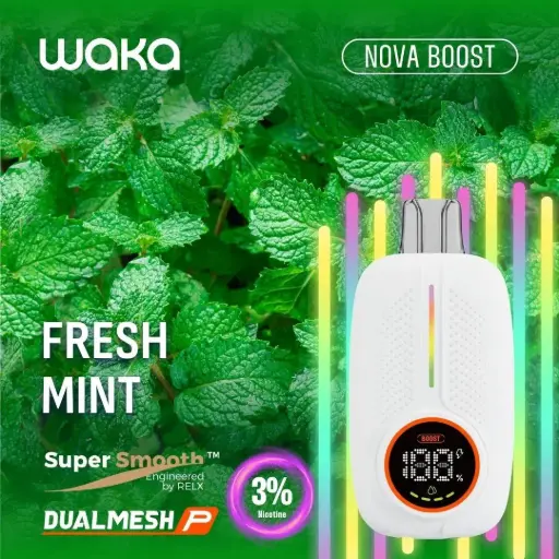 Waka Vape Fresh Mint - 12000