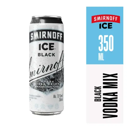 Smirnoff Ice Black 350ml 6Pack - 10000