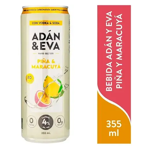 Adan & Eva Piña Maracuya 350ml 6Pack - 10000