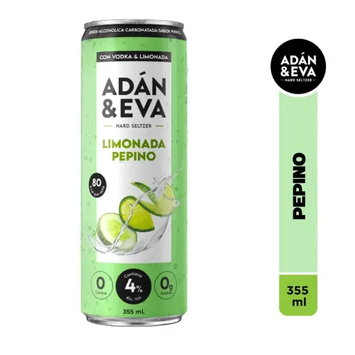 Adan & Eva Piña Limonada Pepino 350ml 6Pack - 10000