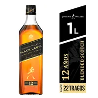 Whisky Johnnie Walker Black 1LT - 31500