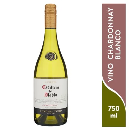 Wine Casillero Del Diablo Chardonnay 750ml -12500