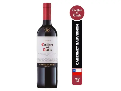 Wine Casillero Del Diablo Cabernet Sauvignon 750ml -12500